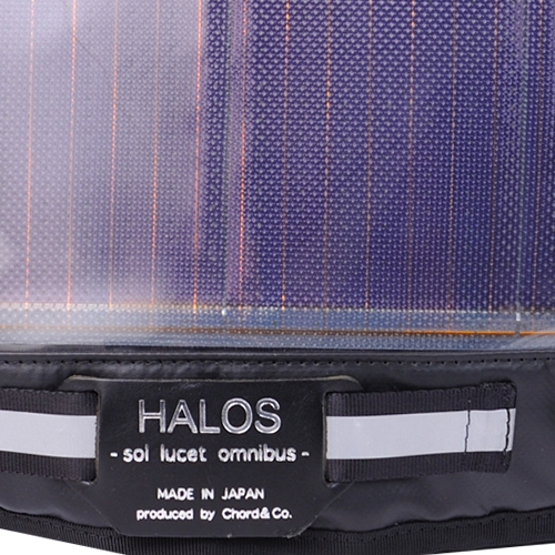 【送料無料】HALOS(ハロス)ソーラーパネル搭載 メッセンジャーバック